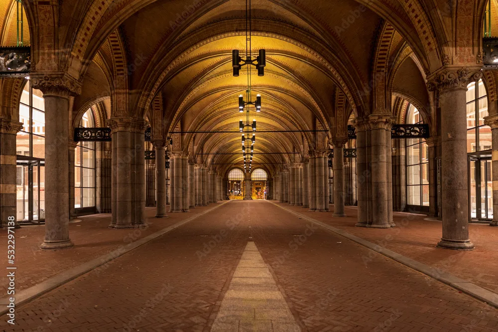 Underpass rijksmuseum Amsterdam